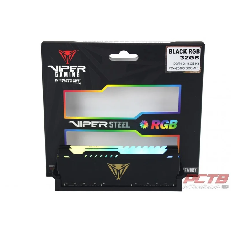 Viper Steel DDR4 32GB (2x16GB) 3600MHz