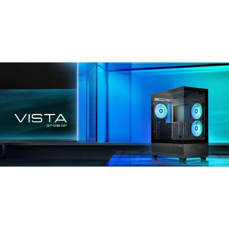 Chieftec VISTA schwarz - Thumbnail 2