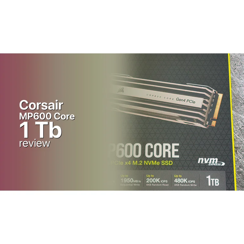 Corsair MP600 Core 1TB PCIe 4.0 NVMe M.2 SSD