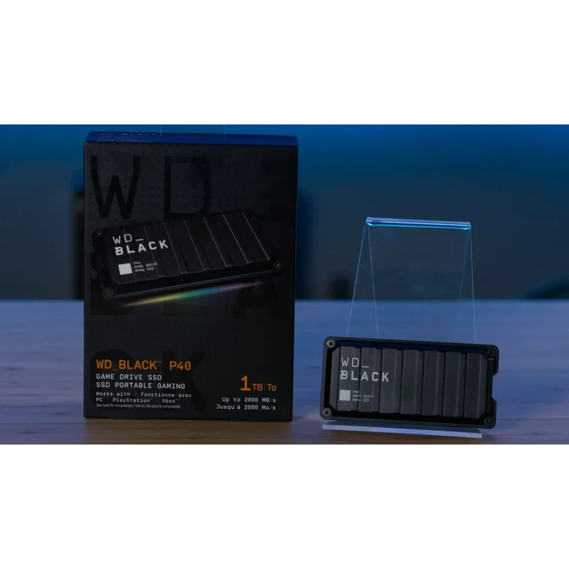 WD_BLACK P40 1TB Portable SSD USB 3.2 Gen 2x2