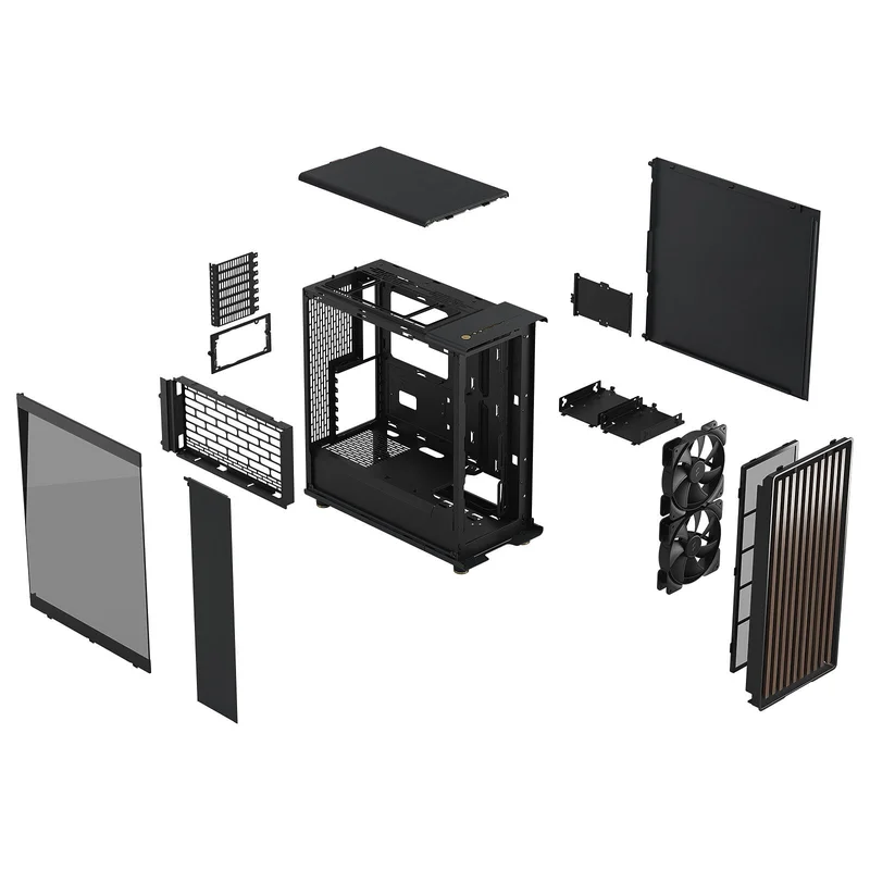 Fractal Design North Charcoal Black - Thumbnail 5